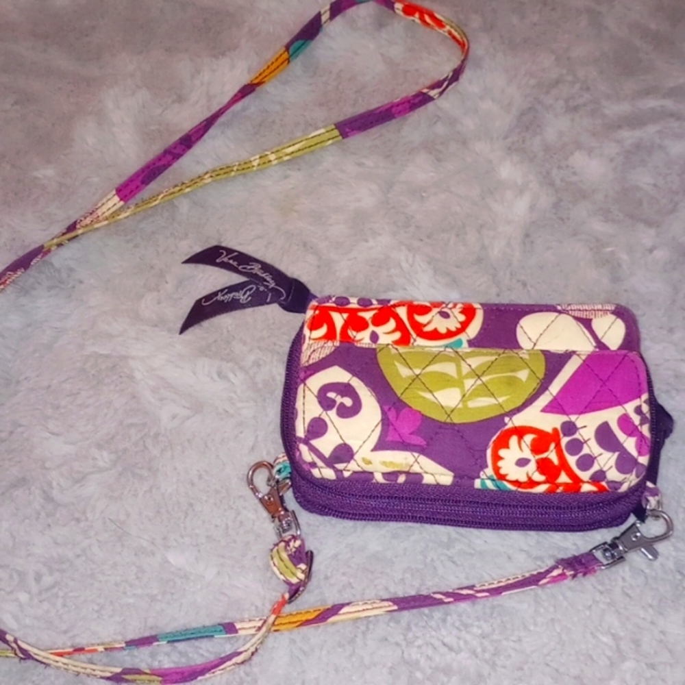 Vera Bradley multicolored small wallet purse